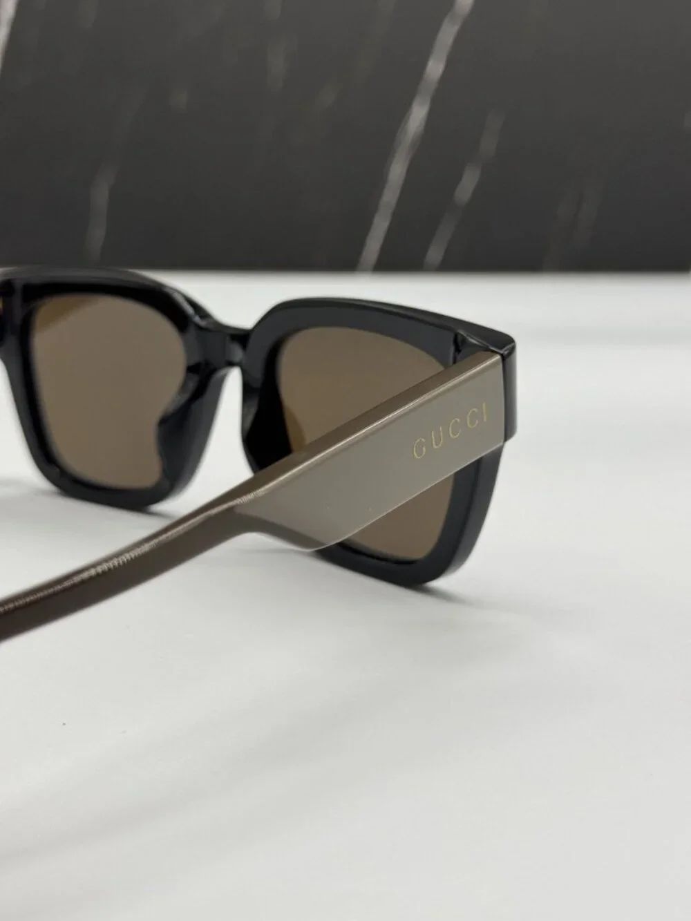 NEW GUCCI GG1670SK 004 BLACK/BROWN MEN SUNGLASSES